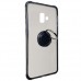 Capa para Samsung Galaxy J6 Plus - Gel Antishock com Suporte de Dedo Branca